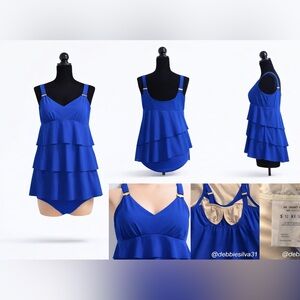 Swimsuit NWOT 🩱 Beautiful Ruffled One Piece Swimsuit